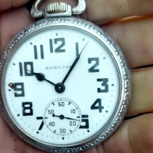 Hamilton railroad pocket watch